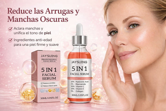 Elite Glow Serum 5 en 1 - Hidratacion y Rejuvenecimiento